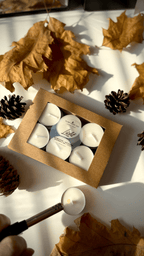 ¨LICHT¨ WAXINELICHTJES VAN SOJAWAS