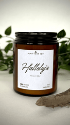 ¨HALLELUJA¨ SANDELHOUT GEURKAARS