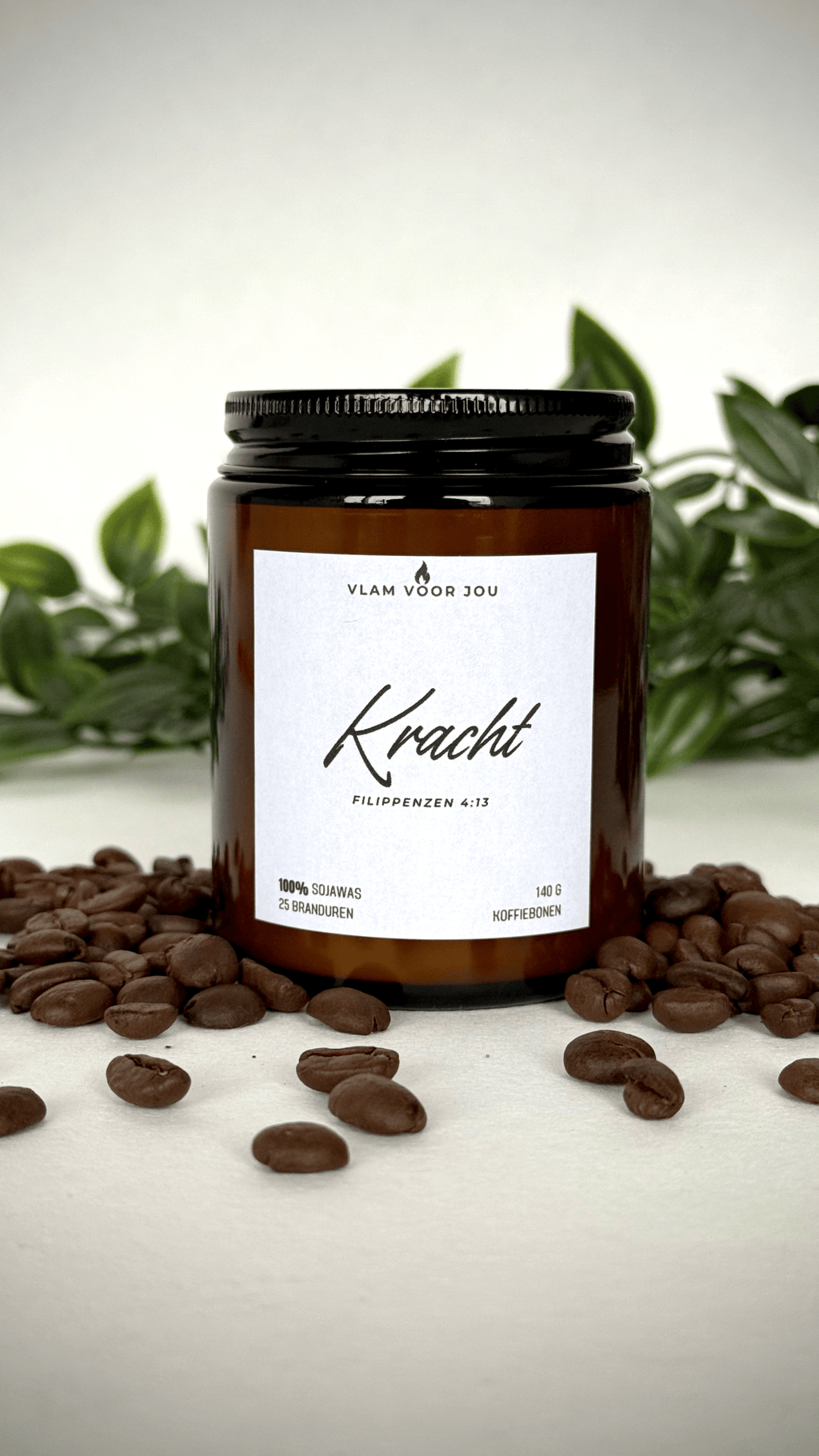 ¨KRACHT¨ KOFFIEBONEN GEURKAARS