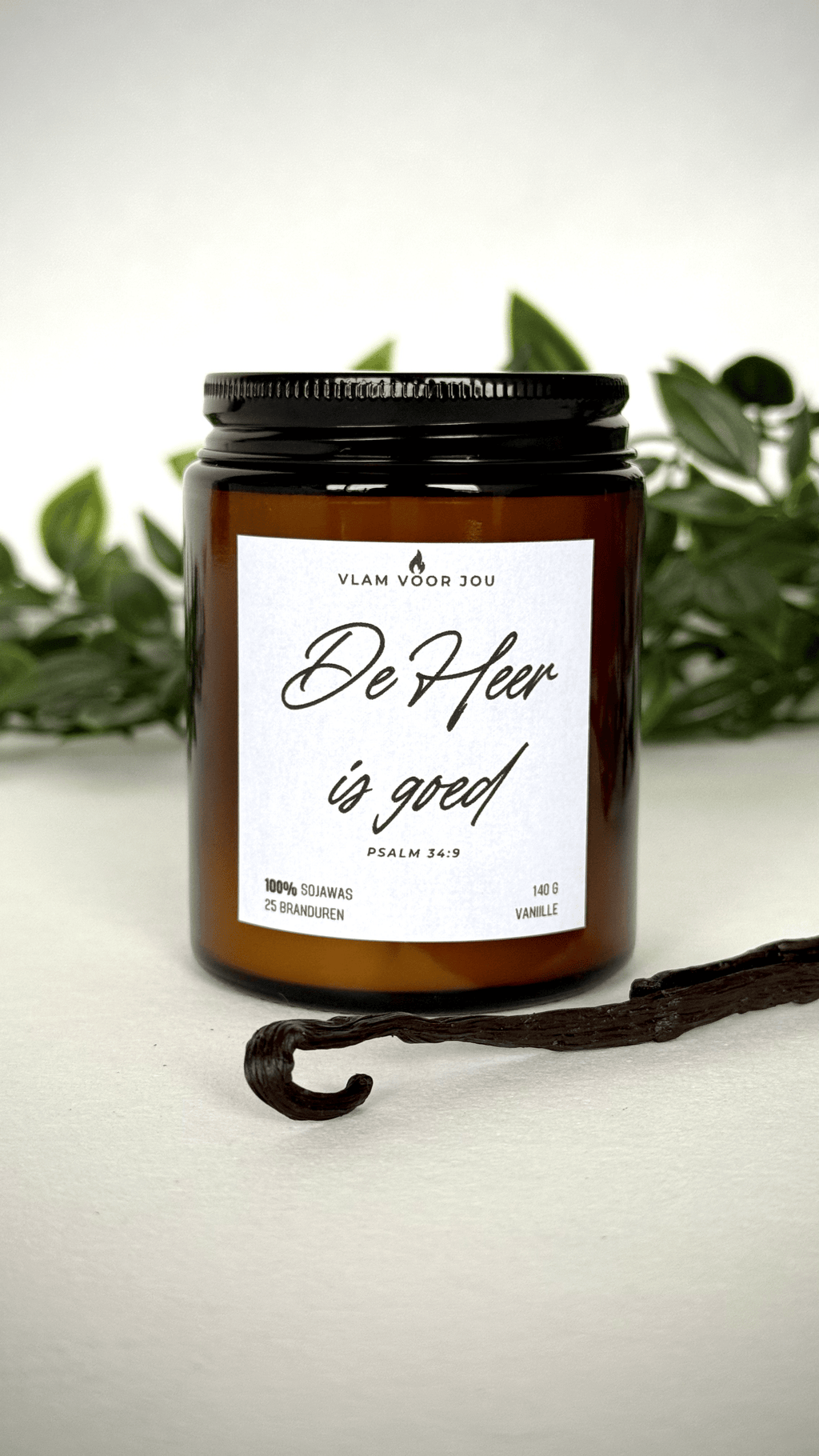 ¨DE HEER IS GOED¨ VANILLE GEURKAARS