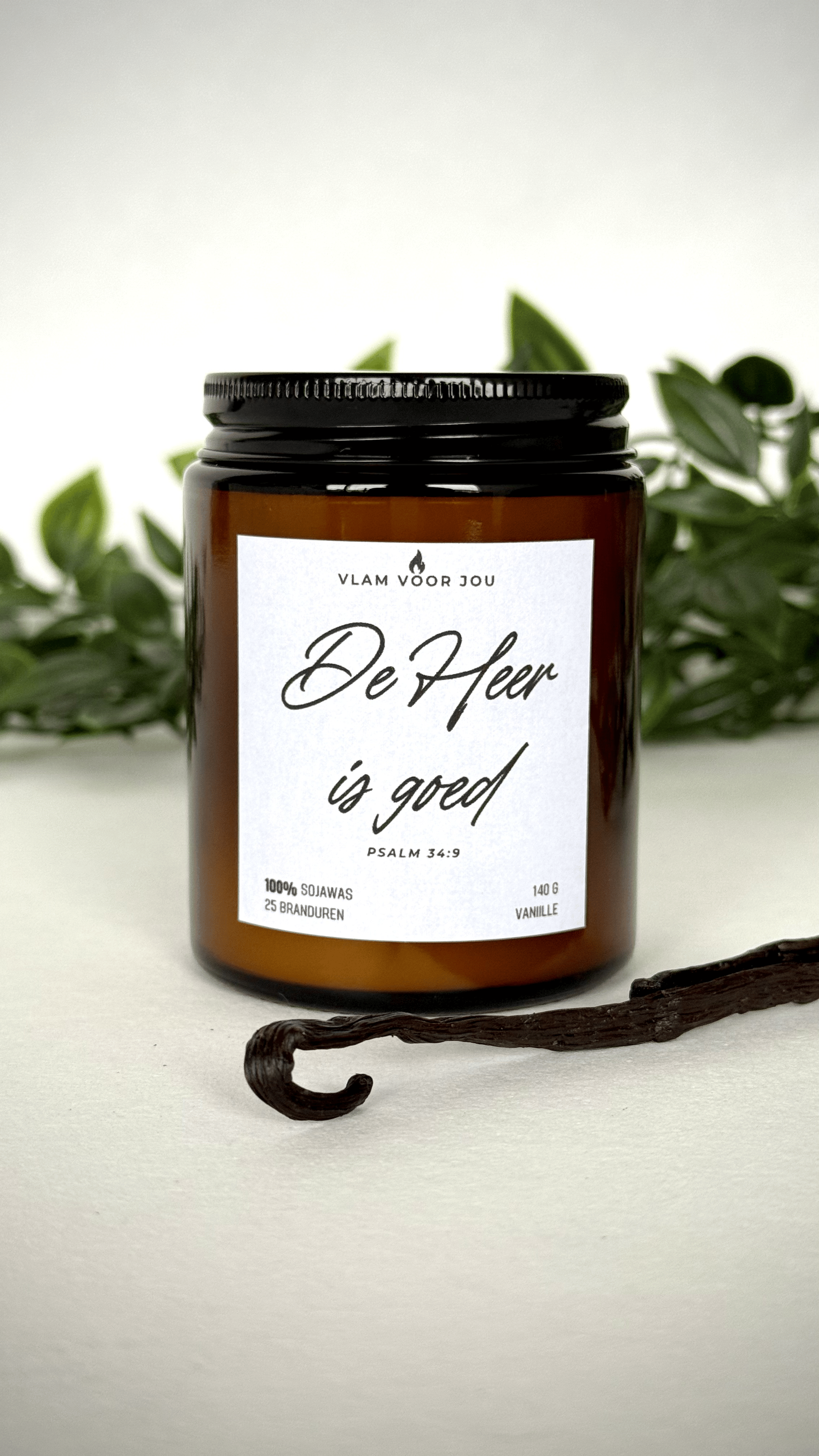 ¨DE HEER IS GOED¨ VANILLE GEURKAARS