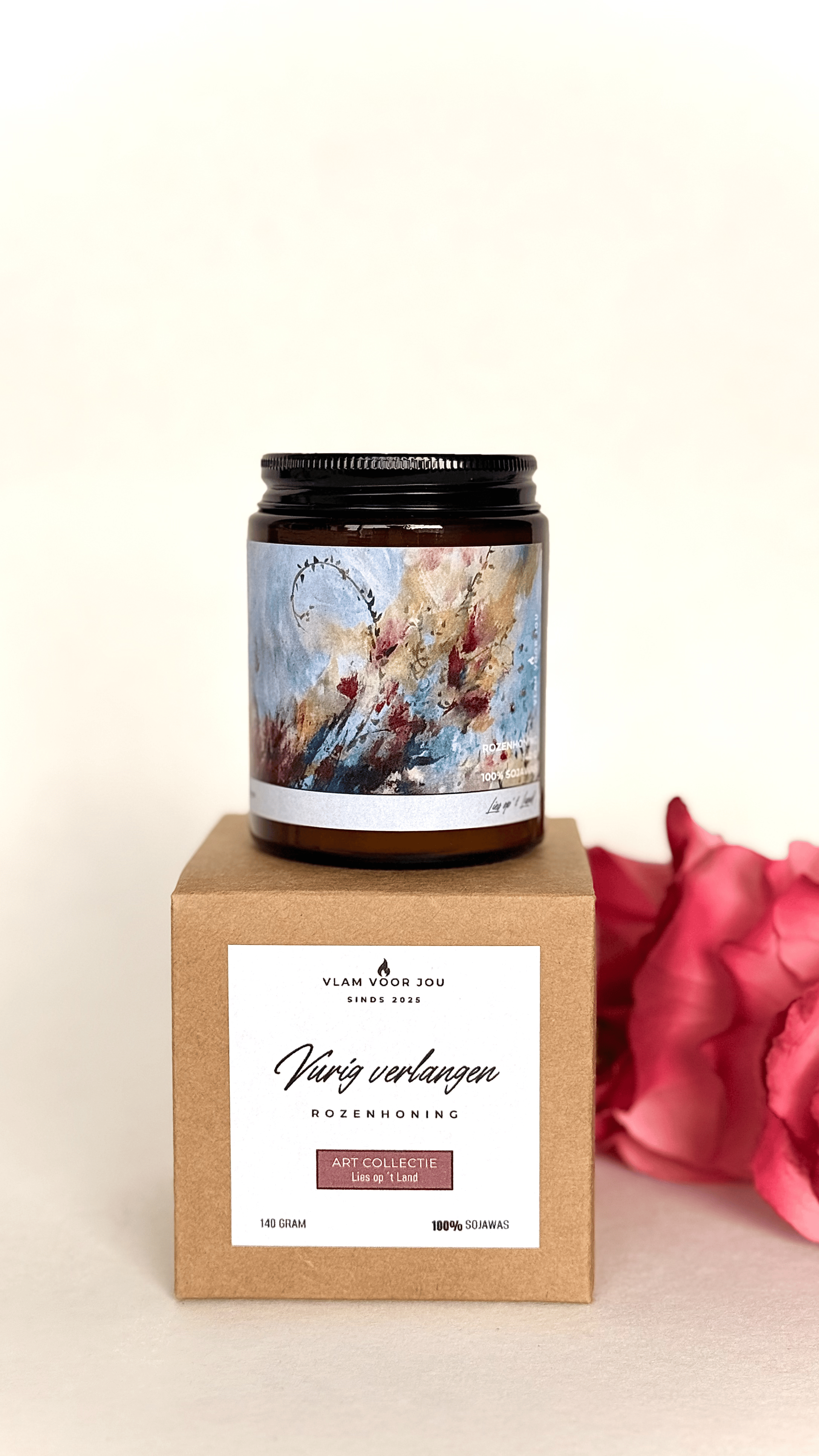 ¨VURIG VERLANGEN¨ ROZENHONING GEURKAARS