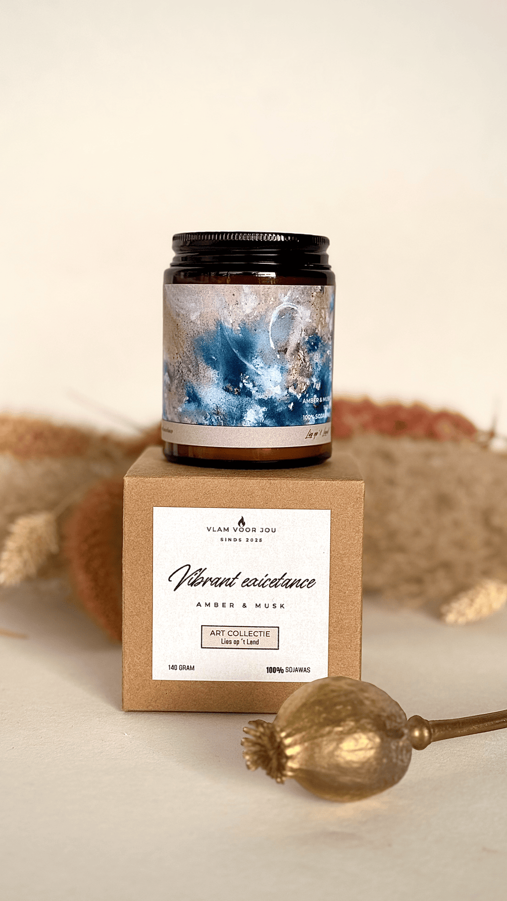 ¨VIBRANT EXISTENCE¨ AMBER & MUSK GEURKAARS