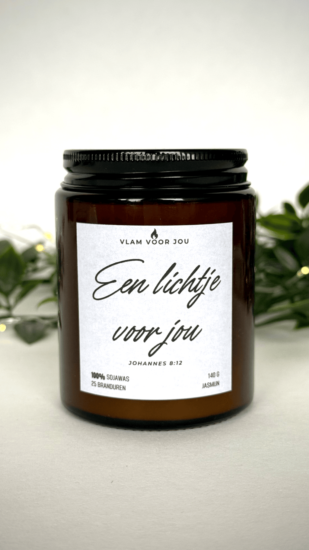christelijke geurkaars een lichtje voor jou 