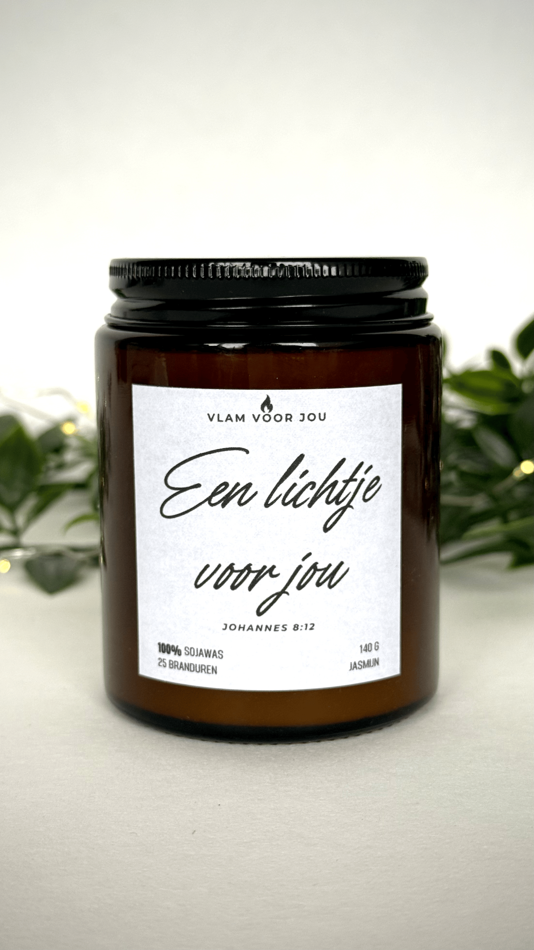 christelijke geurkaars een lichtje voor jou 