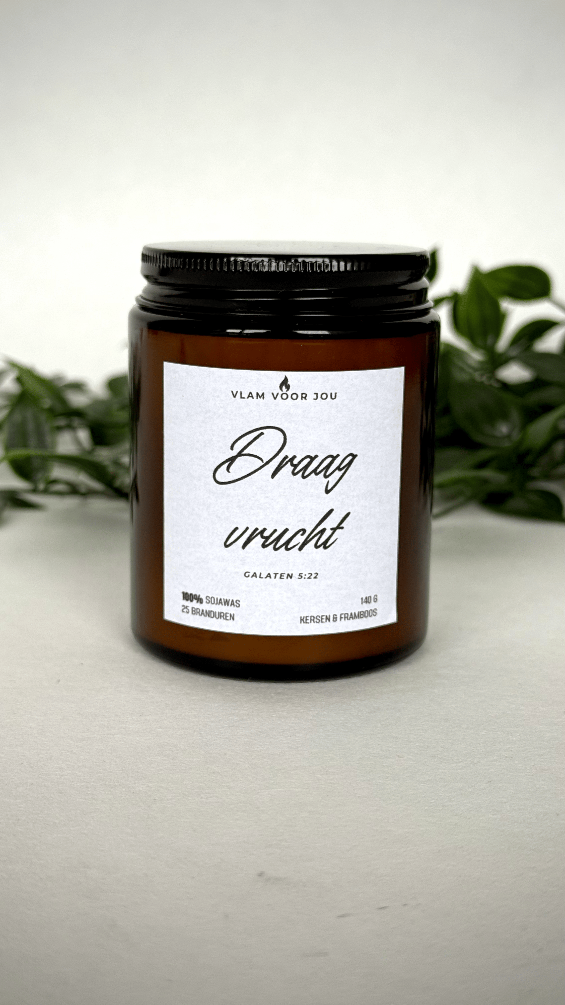 Geurkaars kersen en framboos 