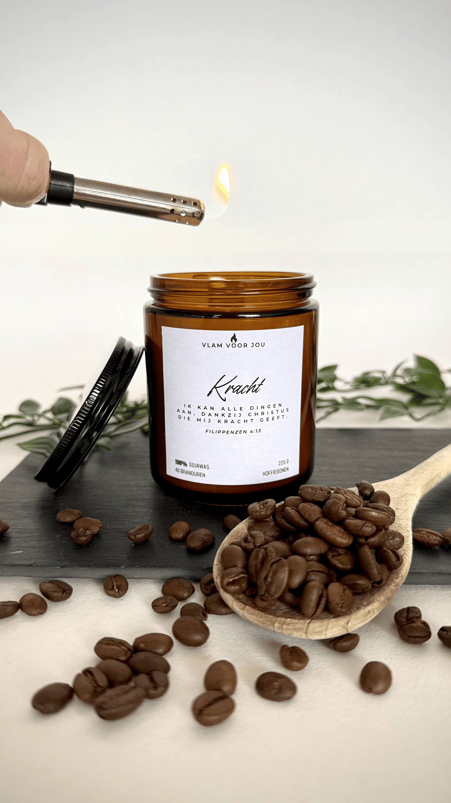 ¨KRACHT¨ KOFFIEBONEN GEURKAARS